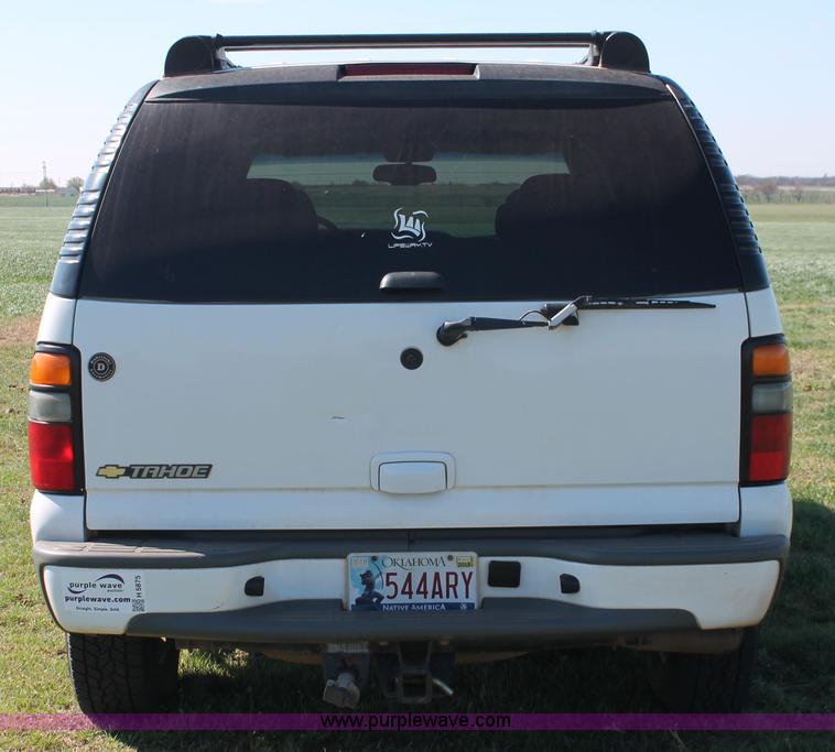 image for item H5875 2006 Chevrolet Tahoe Z71 SUV