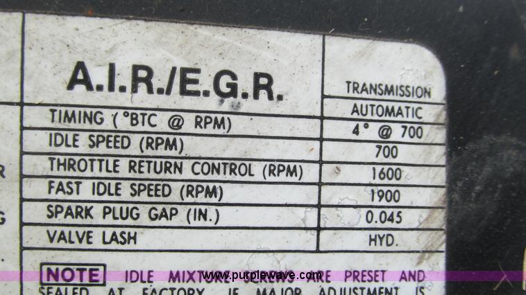 image for item I3073 1984 Chevrolet P30 Winnebago Elandan