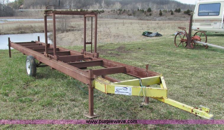 image for item I3074 Saw mill trailer