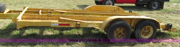 image for item I3075 1992 shop built trailer