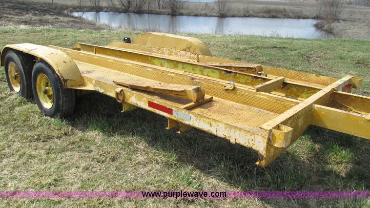 image for item I3075 1992 shop built trailer