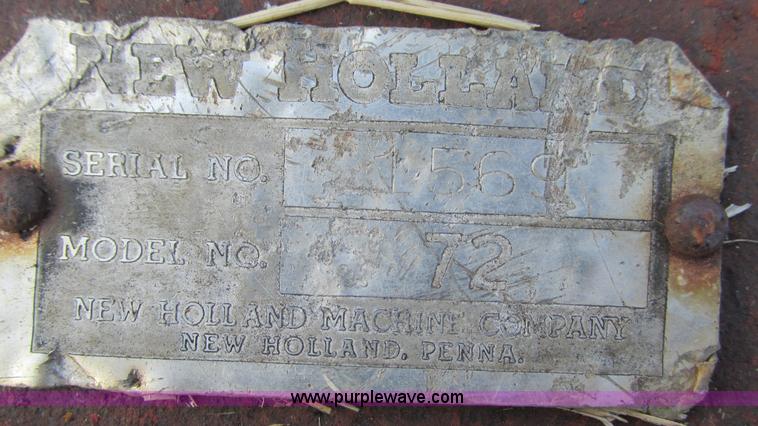 image for item I3079 New Holland rotary mower