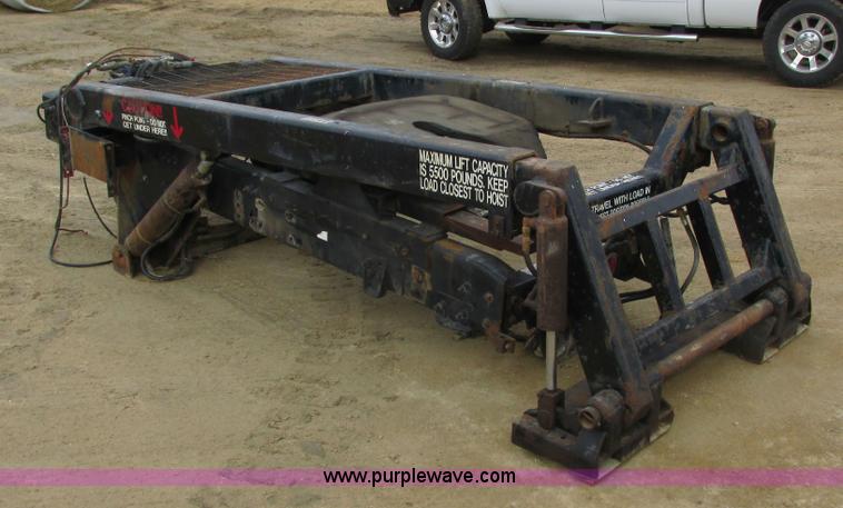 image for item I3770 Menards Master lift semi tractor mounted forklift