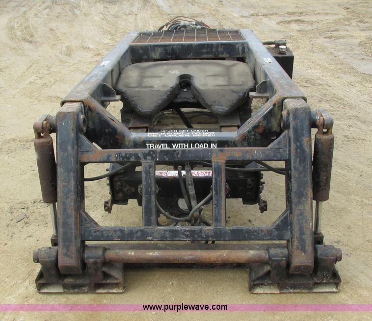image for item I3770 Menards Master lift semi tractor mounted forklift