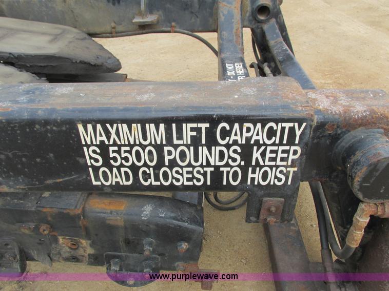 image for item I3770 Menards Master lift semi tractor mounted forklift