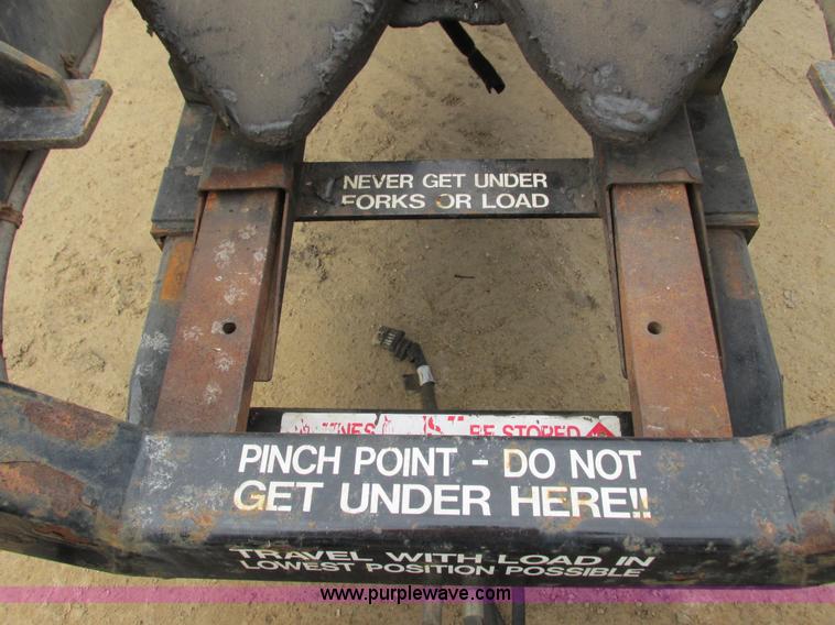 image for item I3770 Menards Master lift semi tractor mounted forklift