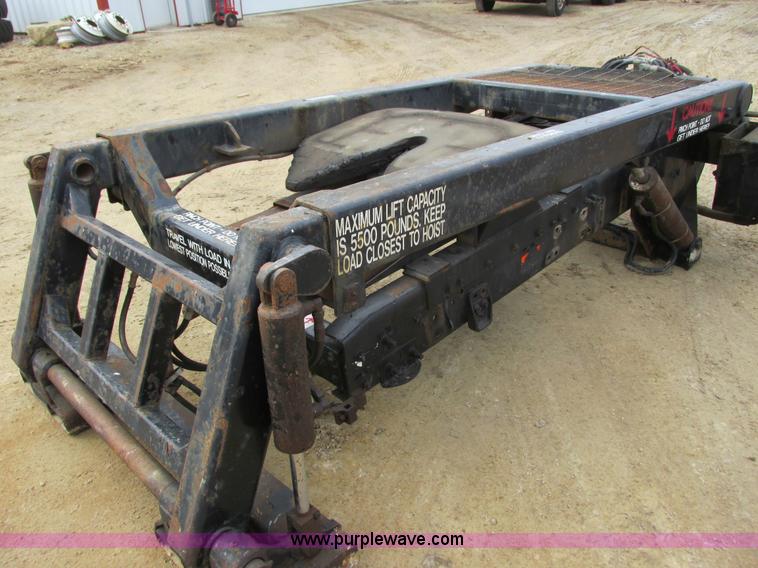 image for item I3770 Menards Master lift semi tractor mounted forklift