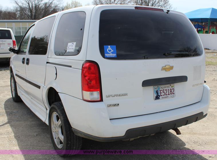 image for item J2273 2008 Chevrolet Uplander Cargo van