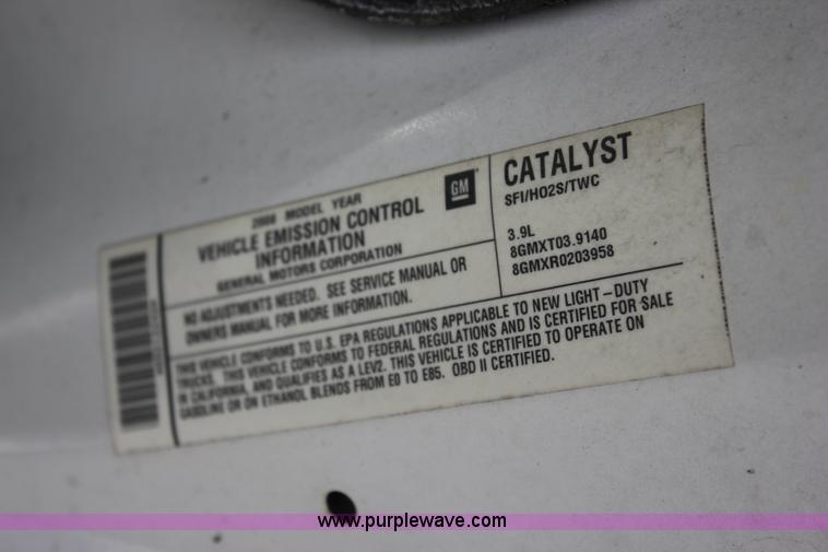 image for item J2273 2008 Chevrolet Uplander Cargo van