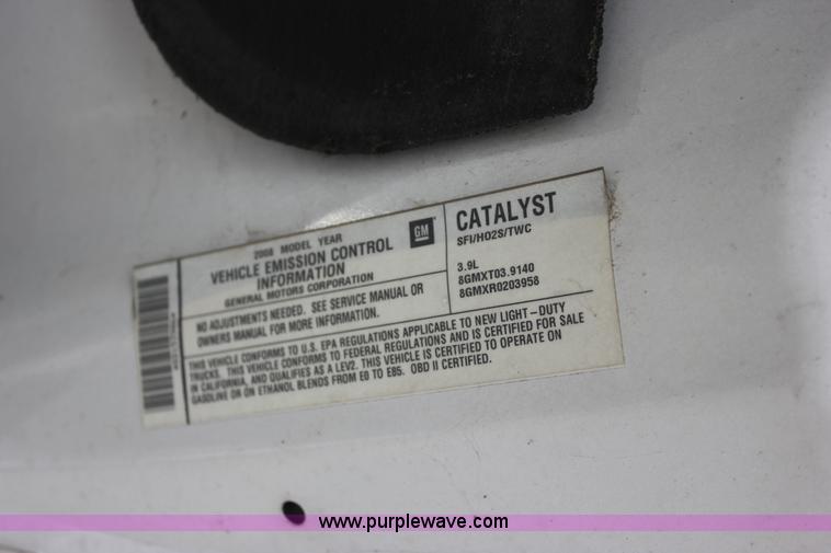 image for item J2274 2008 Chevrolet Uplander Cargo van