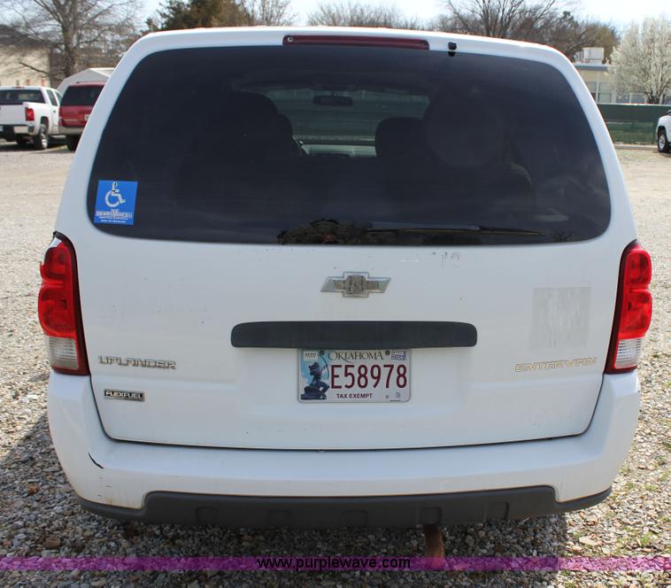 image for item J2277 2008 Chevrolet Uplander Cargo van