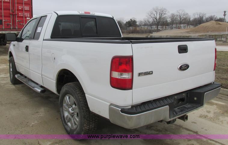 image for item K2066 2008 Ford F150 XLT SuperCab pickup truck