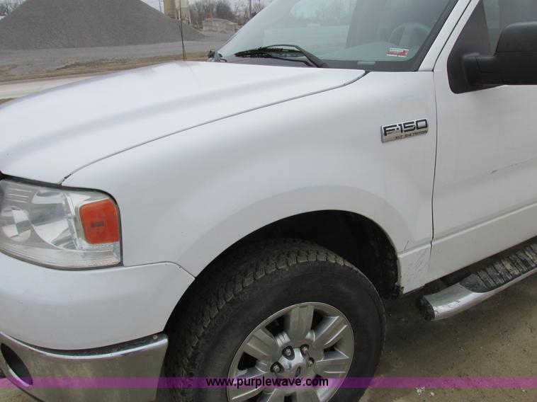 image for item K2066 2008 Ford F150 XLT SuperCab pickup truck