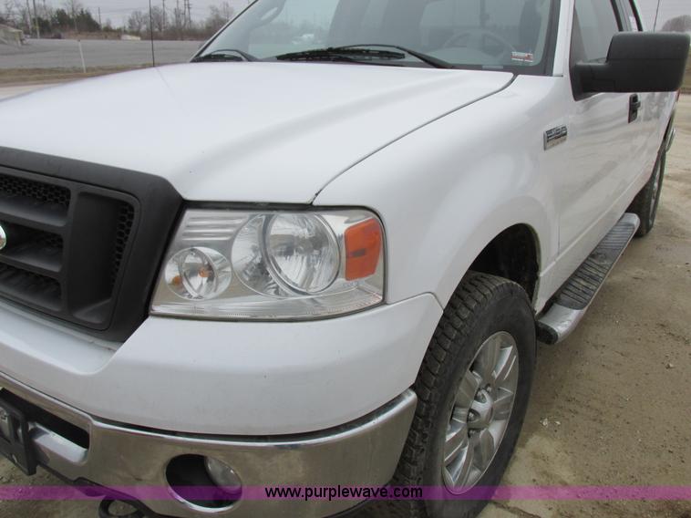 image for item K2066 2008 Ford F150 XLT SuperCab pickup truck