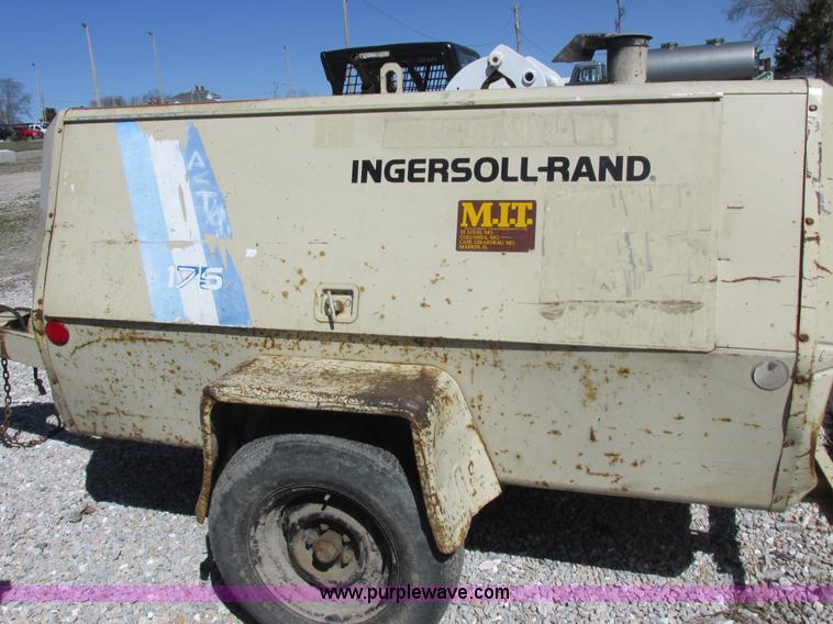 image for item K2082 Ingersoll Rand 175 compressor