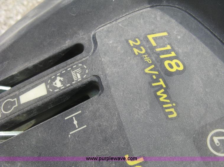 image for item K2994 2005 John Deere L118 riding lawn mower