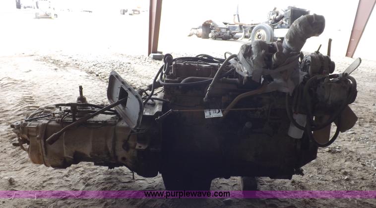 image for item K3763 Caterpillar 3306 10.5L six cylinder turbo diesel engine