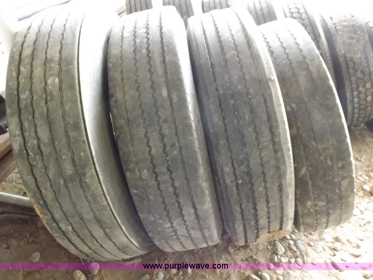 image for item K3765 (12) assorted 11R24.5 tires