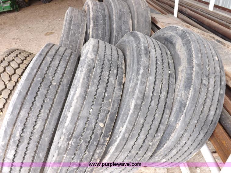 image for item K3765 (12) assorted 11R24.5 tires