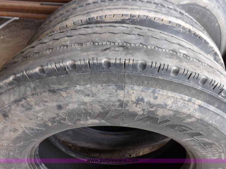 image for item K3765 (12) assorted 11R24.5 tires