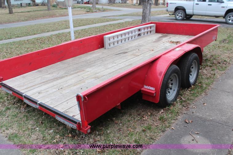 image for item K8966 2012 Red Oak trailer