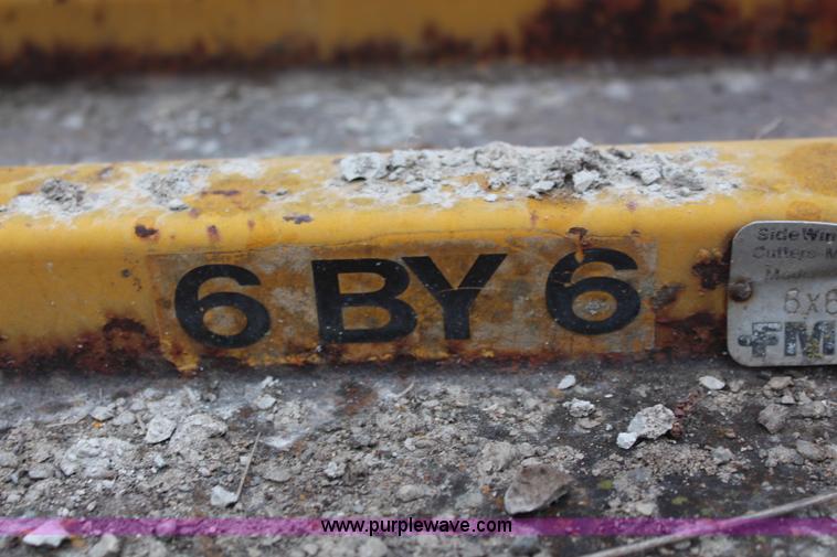 image for item K8972 FMC Side Winder rotary mower