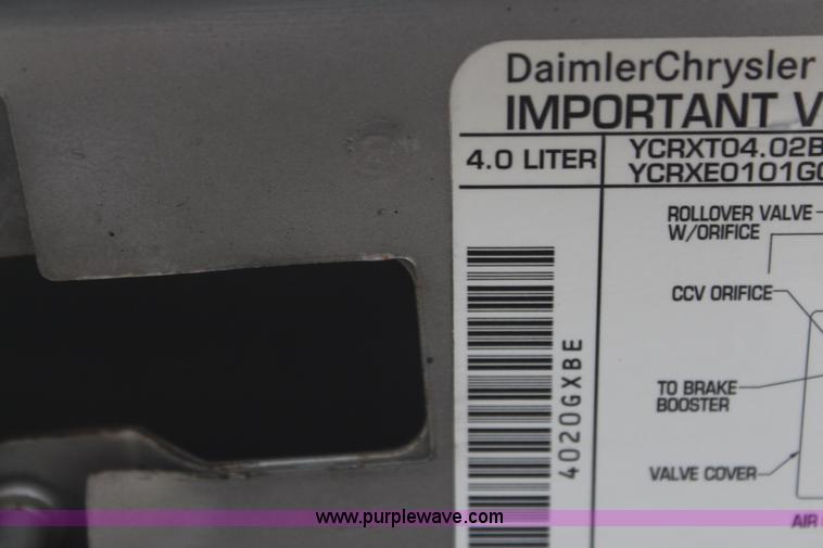 image for item K8974 2000 Jeep Grand Cherokee Laredo SUV