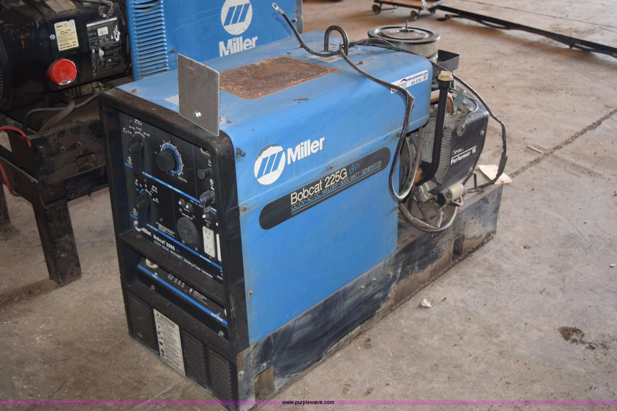 Miller Bobcat 225G welder in Pueblo, CO Item BA9787 sold Purple Wave