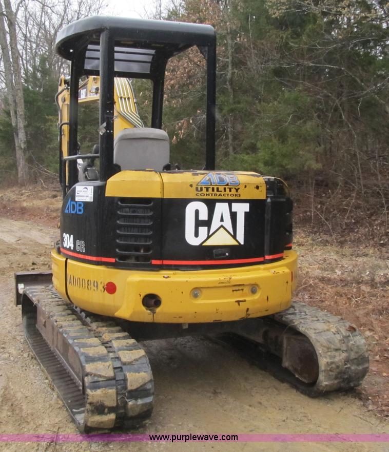 image for item F8985 2003 Caterpillar 304CR compact excavator