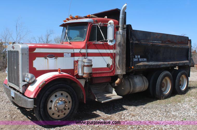 image for item K6757 1980 Peterbilt 359 dump truck
