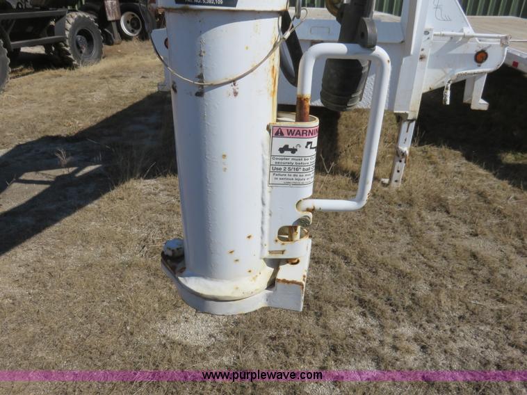 image for item K7098 2010 PJ gooseneck tilt deck trailer