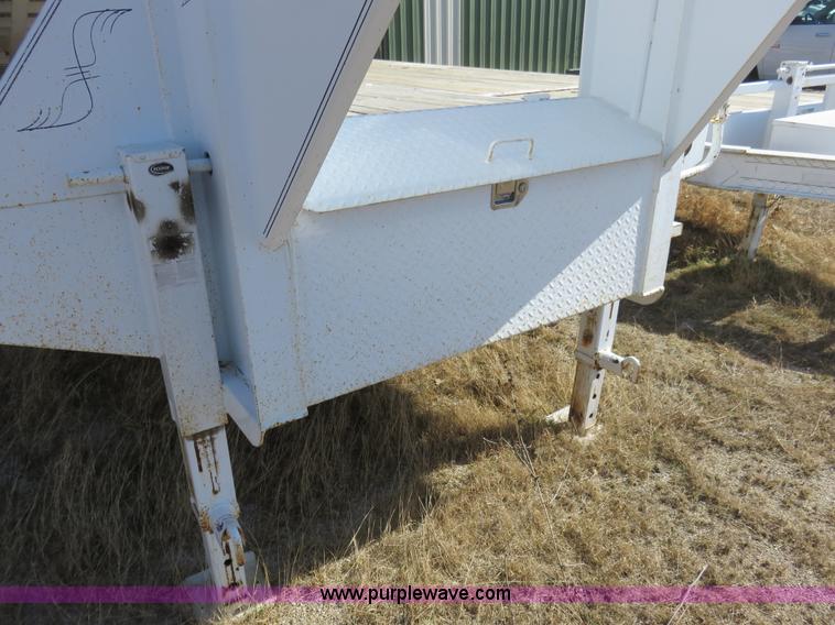 image for item K7098 2010 PJ gooseneck tilt deck trailer