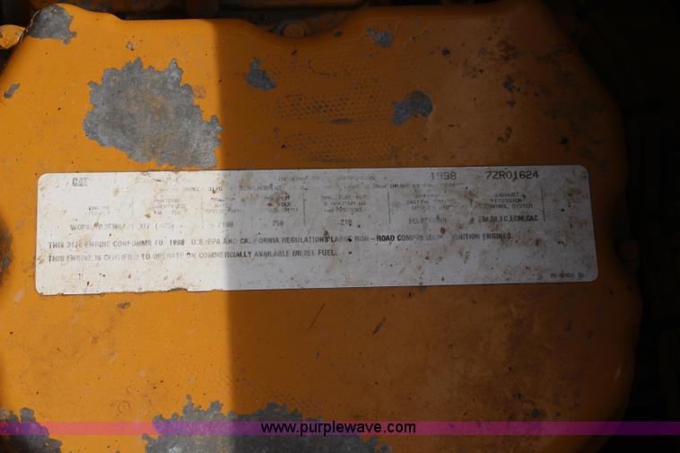 image for item K7105 1998 Caterpillar 345B L ME excavator