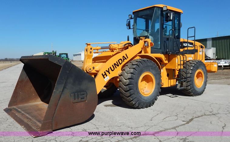 image for item K7106 2008 Hyundai HL757 XTD-7A wheel loader