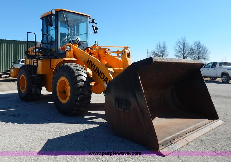 image for item K7106 2008 Hyundai HL757 XTD-7A wheel loader