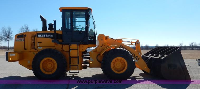 image for item K7106 2008 Hyundai HL757 XTD-7A wheel loader