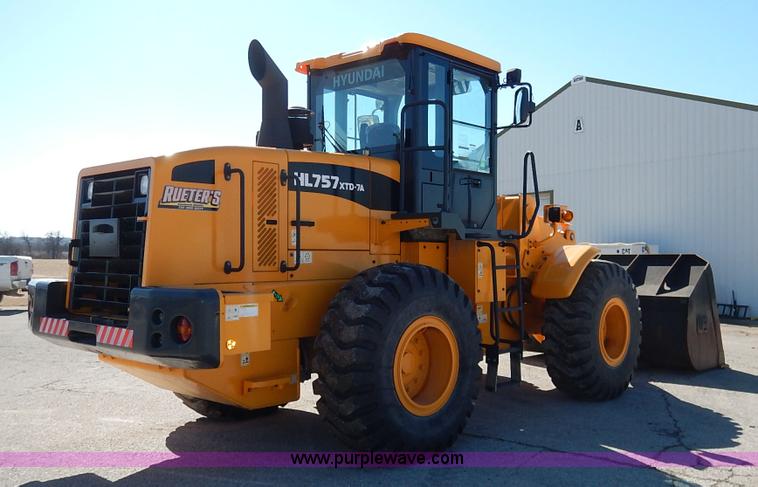 image for item K7106 2008 Hyundai HL757 XTD-7A wheel loader