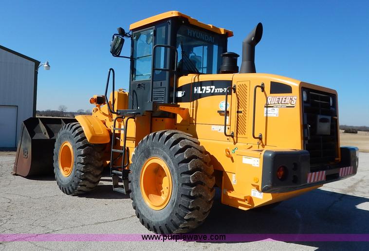 image for item K7106 2008 Hyundai HL757 XTD-7A wheel loader