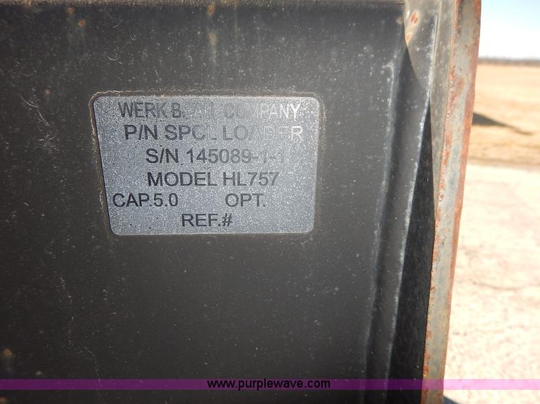 image for item K7106 2008 Hyundai HL757 XTD-7A wheel loader