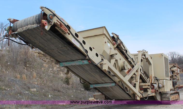 image for item K7110 2004 Kolberg / Pioneer 4250 portable impact crushing plant