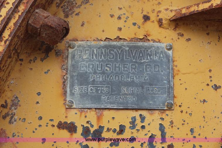 image for item K7112 Pennsylvania Crusher Co. hammer mill