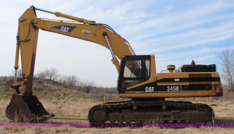 image for item K7128 1998 Caterpillar 345B L excavator