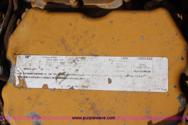 image for item K7128 1998 Caterpillar 345B L excavator