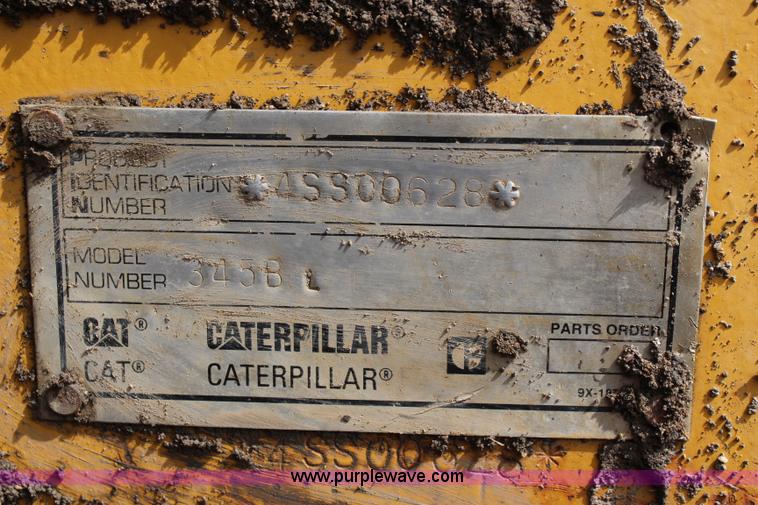 image for item K7128 1998 Caterpillar 345B L excavator