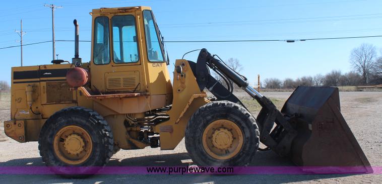 image for item K7129 1985 Caterpillar IT18 integrated tool carrier