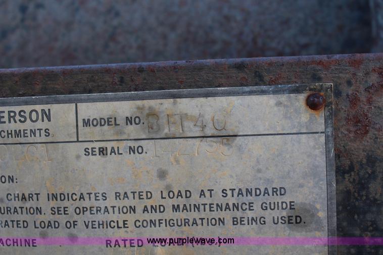 image for item K7129 1985 Caterpillar IT18 integrated tool carrier