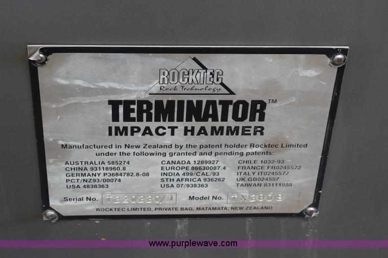 image for item K7139 Terminator TX300B impact hammer