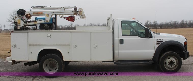 image for item K7153 2008 Ford F550 utility truck