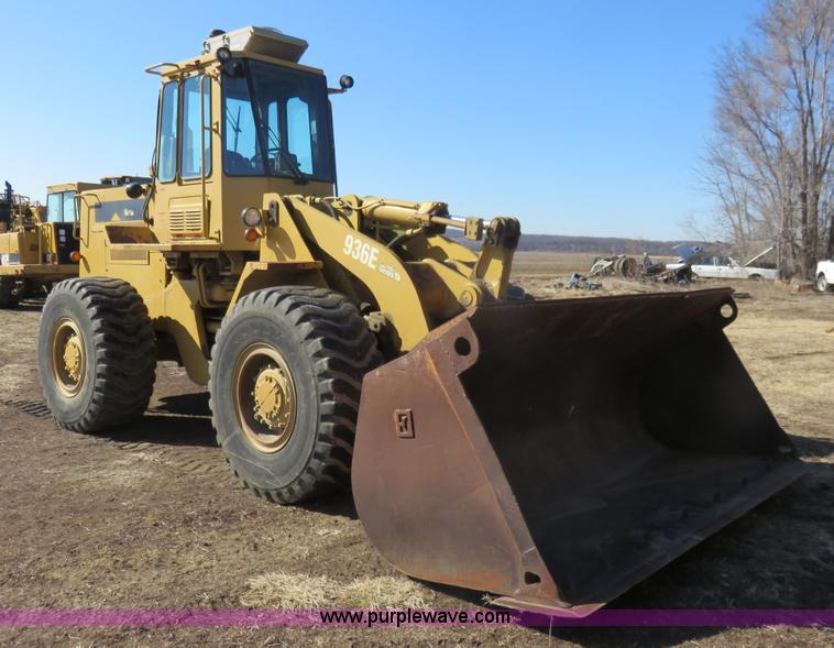 image for item K7162 1990 Caterpillar 936E wheel loader