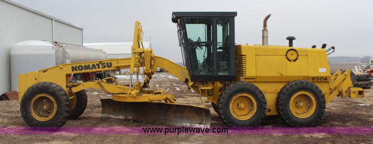 image for item K7163 1995 Komatsu GD650A-2B motor grader